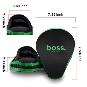 Pad d'entraînement personnalisé avec rembourrage intérieur doux et sangle de maintien réglable pour la pratique. - Product Image 3