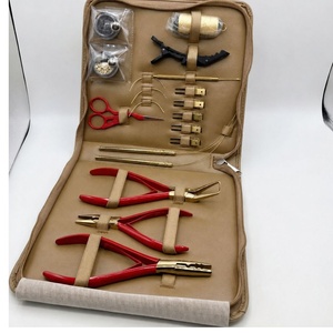 Professional Stainless Steel Red Gold Hair Extension Tools Kit Micro Links Removal Pliers <b>Clips</b> Beads Thread & Alligator <b>clip</b> - Product Image 1