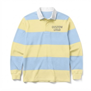 Premium <b>athletic</b> clothing combining classic rugby aesthetics sturdy long sleeve construction striking stripe patterns and clean - Product Image 3