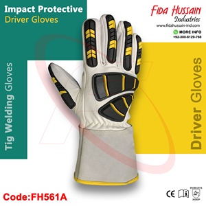 Top Quality Impact Protective Custom <b>Driver</b> <b>Gloves</b> for Daily Use 2024 Wholesale Tig Welding <b>Gloves</b> Leather <b>Gloves</b> From Pakistan - Product Image 2