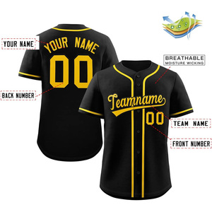Wholesale Custom Sublimation Baseball Jersey Full Button Breathable Team Uniform OEM B2B Bulk Order - Product Image 6