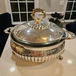 Cacerola de Acero Inoxidable de Doble Pared |   Recipiente para Mantener el Calor por Tiempo Prolongado para Servir Curry, Arroz y Otros Alimentos - Product Image 1