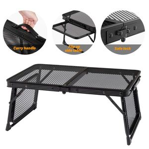 Portable 3 ft Picnic Table with Wing Panels for Outdoor Picnics and Gatherings - Product Image 6