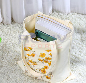 Bolsas de Mano Personalizadas al por Mayor con Logotipo Personalizado, 100% Algodón, Sublimadas, Bolsa de Compras Personalizada con Colores y Tamaños a Medida, para Uso en Exteriores - Product Image 2