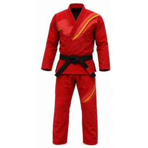 High Quality 100% Cotton Weave BJJ Gi Brazilian Jiu Jitsu Uniform for Unisex Professional Martial Arts Wear BJJ Front - Product Image 2