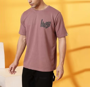 T-shirt Homme Personnalisé OEM en Gros – Logo sur Mesure, 240 GSM, 100% Coton, Imprimé Graphique, Plusieurs Couleurs, Coupe Oversize Épaules Tombantes - Product Image 6