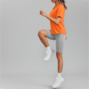 Camiseta Deportiva de Alto Rendimiento para Mujer, Corte Ajustado, Ropa Deportiva de Acción Rápida para Entrenamiento, Prenda Deportiva para Mujer - Product Image 3