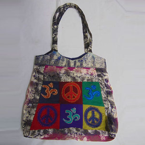 Environment-Friendly Jute Cotton Designer School <b>Bag</b> for Women Girls Hippie Crossbody Messenger <b>Bag</b> Handmade Eco Friendly <b>Boho</b> - Product Image 4