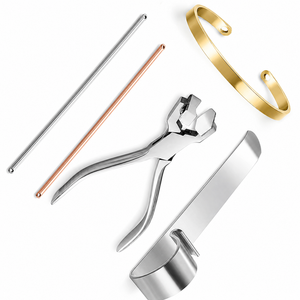 Juego de Herramientas de Grabado de Joyería de Acero Inoxidable, Mango Ergonómico y Duradero para Hacer Pulseras, Anillos, Collares y Pendientes, DIY - Product Image 1