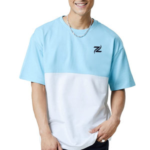 T-shirt ample tendance pour homme en coton doux, style décontracté urbain - Product Image 1