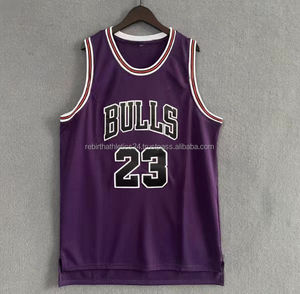 Camiseta de Baloncesto para Hombre, Transpirable, Personalizada con Bordado, Malla, Tallas Grandes, en Existencia para OEM - Product Image 3