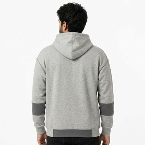 Sweat à capuche pour homme avec impression en relief, graphismes texturés, tissu polaire doux, design streetwear personnalisé, coupe confortable pour le quotidien - Product Image 2