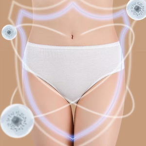 Paquete de bragas desechables de algodón para mujer al por mayor, ropa interior transpirable para viajes, maternidad, posparto y hospital - Product Image 5
