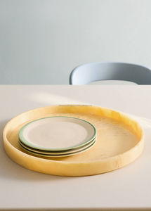 Direct Factory Supply Luxury Resin Tray for Food Beverage and Snack Serving with Modern Contemporary Style Available For Sale - Product Image 5