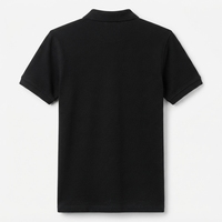 Chemise pour homme de haute qualité, logo personnalisé, manches courtes, coton tricoté, anti-rides, formelle