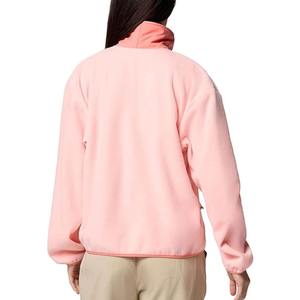 เสื้อแจ็คเก็ตขนแกะแบบซิปครึ่งตัวสำหรับผู้หญิง แฟชั่นสตรีทแวร์ อุ่นสบาย สวมใส่สบาย คุณภาพสูง รับทำโลโก้ตามสั่ง OEM - Product Image 6