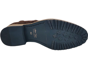 Botas Chukka de Ante Sintético Marrón Oscuro para Hombre Dlords, con Cordones, Suela de Goma, Entresuela de EVA, Forro de PU, para Oficina y Carrera Profesional - Product Image 3