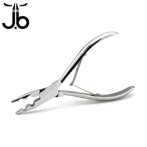 Best-Selling Stainless Steel Hair <b>Extension</b> Pliers <b>Micro</b>-Ring Loop Clamp Tool Wholesale Price BEST ELECTRO SURGICAL Model - Product Image 6
