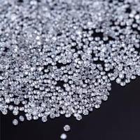 Diamante Melee Brillante Creado en Laboratorio 1mm 1.5mm 2mm 2.5mm 3mm Color DEF Claridad VVS VS Certificado IGI Diamante Suelto Luxeshine