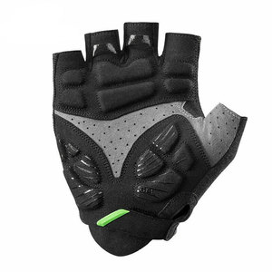 Gants de cyclisme personnalisés, respirants, sans doigts, avec rembourrage en gel sur la paume, pour VTT - Product Image 3