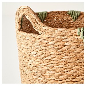 Sustainable Handmade Seagrass Kids <b>Storage</b> Basket Round Woven Toy Organizer Laundry Basket Handmade Home <b>Storage</b> Wholesale Bulk - Product Image 4