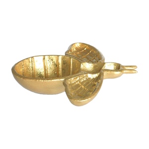 Artisanat Sculpture d'abeille Bol de luxe Objet décoratif Décoration de table de salon Style personnalisé Bols à fruits Vaisselle de table - Product Image 1