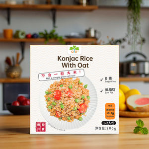 Arroz de Konjac Instantáneo Apto para Microondas, Alto en Proteínas, Vegano, Sin Azúcar, Bajo en Calorías, <span class=keywords><strong>Keto</strong></span>, Comida Rápida y Saludable - Product Image 6
