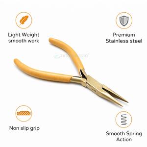 Pinces à bec effilé professionnelles de haute qualité en gros pour la fabrication de bijoux – Outils de précision et de durabilité - Product Image 4