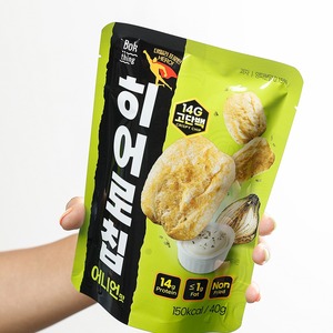 [Dailymeal] Bokthing Hero Chip : Chips protéinées croustillantes au poivre et à l'oignon, faibles en calories, aliment diététique, snack coréen - Product Image 2
