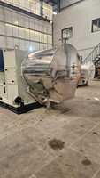 Centrifugeuse horizontale à poussée latérale de qualité supérieure, en acier inoxydable 2205, 25 CV, 220 V, capacité de 100 à 1000 kg/h pour la séparation des engrais