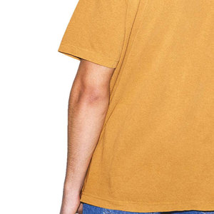 Inkleaf Sports Solid Color 100% Cotton Canvas <b>Men's</b> Regular Fit Breathable Eco-Friendly Casual T-Shirt-Comfortable Plus Size Low - Product Image 5