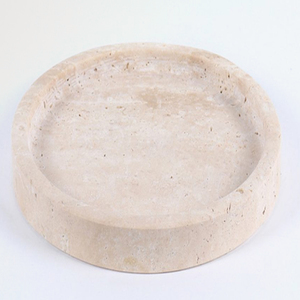 Plateau en marbre naturel de luxe festonné 10,8x8 rectangulaire, plateau de vanité pour salle de bain, comptoir de cuisine, plateau décoratif pour commode et maison - Product Image 6