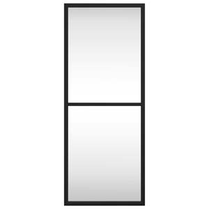 Espejo de Pared de Hierro con Recubrimiento en Polvo y Cristal Negro de 7.9 x 19.7 Pulgadas - Product Image 3