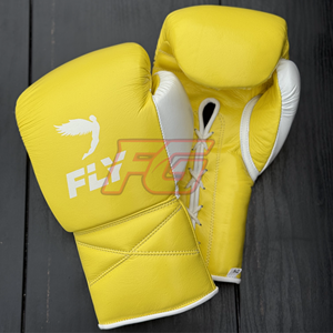 Gants de boxe professionnels en cuir véritable pour entraînement et sparring, personnalisables OEM, légers, anti-humidité, pour l'extérieur, avec fermeture auto-agrippante - Product Image 2