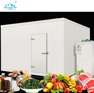 BINGGONGDAO chambre <span class=keywords><strong>de</strong></span> congélation à haute efficacité unité <span class=keywords><strong>de</strong></span> refroidissement Mobile <span class=keywords><strong>de</strong></span> réfrigération commerciale fraîche 3*2.2*2.3m stockage en chambre froide - Product Image 4