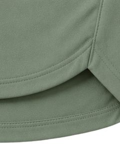 Women Sage Green Sleeveless Tank Top And Shorts <b>Set</b> Cotton Spandex Casual Summer Lounge Wear Two Piece Outfit Fitness Yoga OEM - Product Image 3