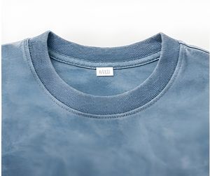 T-shirt Oversize en Molleton Français Délavé Style Urbain, Coton Premium 240 GSM – Fournisseur - Product Image 5