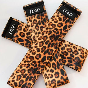 Bandes d'exercice antidérapantes à forte résistance pour fessiers et jambes, avec logo personnalisable pour la salle de sport à domicile - Product Image 4