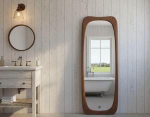 Espejo de Pared Decorativo Art Deco Hecho a Mano, Ecológico, de Madera, para Dormitorio y Vestidor, a Precio Económico - Product Image 3