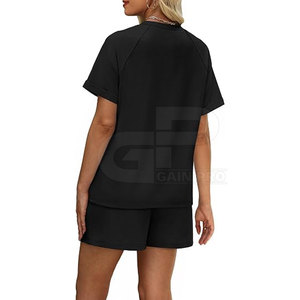 Elegante Conjunto de Shorts de Verano 2026 para Mujer, Traje Corto Casual de Dos Piezas con Top Moderno, Tela Transpirable y Diseño para Uso Diario - Product Image 2
