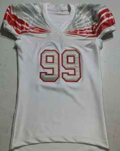 Uniformes Totalmente Personalizados, Transpirables, Talla Personalizada, Cómodos, Alta Calidad, Precio Razonable, Uniforme de Fútbol Americano - Product Image 2