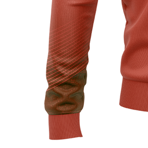 Sweat-shirt unisexe personnalisé OEM en coton uni à col montant et demi-zip, tissu 400g, anti-plis, respirant, pour homme - Product Image 3