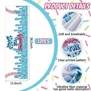 Toallas Personalizadas para Equipos de Béisbol, Toallas Deportivas Sublimadas, Toallas con Logotipo y Nombre del Equipo, Venta al Por Mayor, OEM, ODM - Product Image 2