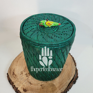 Maceta grande de hierba Munj, estilo rústico, tallada a mano, para plantas artificiales, estilo tradicional, para suelo. - Product Image 4