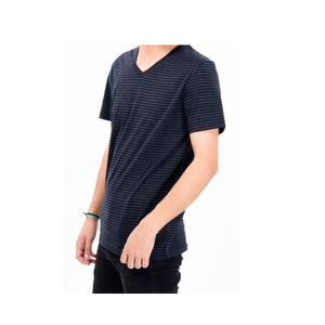 T-shirts de haute qualité pour hommes, logo personnalisé, 100% coton, col en V, coupe classique, séchage rapide, respirant, ECHO EDGE APPAREL, streetwear - Product Image 2