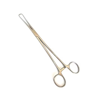 Pinzas Tenaculares de Acero Inoxidable Duraderas para Agarrar Tejidos con Precisión, Cirugía Ginecológica, Certificación CE, Cumple con ISO13485 - Product Image 1