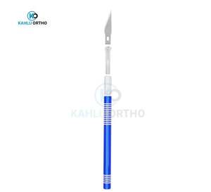KAHLU ORTHOPEDIC, el mejor proveedor de mangos y cuchillas de bisturí de acero inoxidable de color azul, de gran venta, antideslizantes, con fuente de alimentación manual - Product Image 4