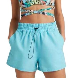 Shorts d'été tendance taille haute en matière douce et extensible, confortables pour la piscine et la plage, pour femme - Product Image 1