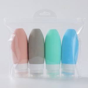 Botella de Viaje de Silicona de 90 ml, Botellas Pequeñas para Champú - Product Image 3