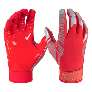 Guantes de Fútbol Americano Hechos a Medida, Colores y Logotipo Personalizados del Equipo, Guantes de Receptor, Servicio OEM para Importadores y Distribuidores - Product Image 6